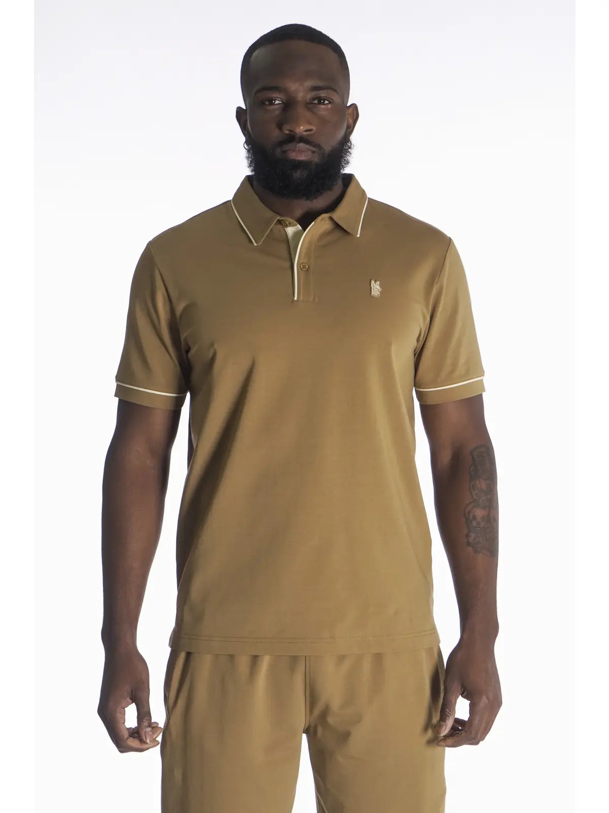 M383 Luciano Short Set - Mocha