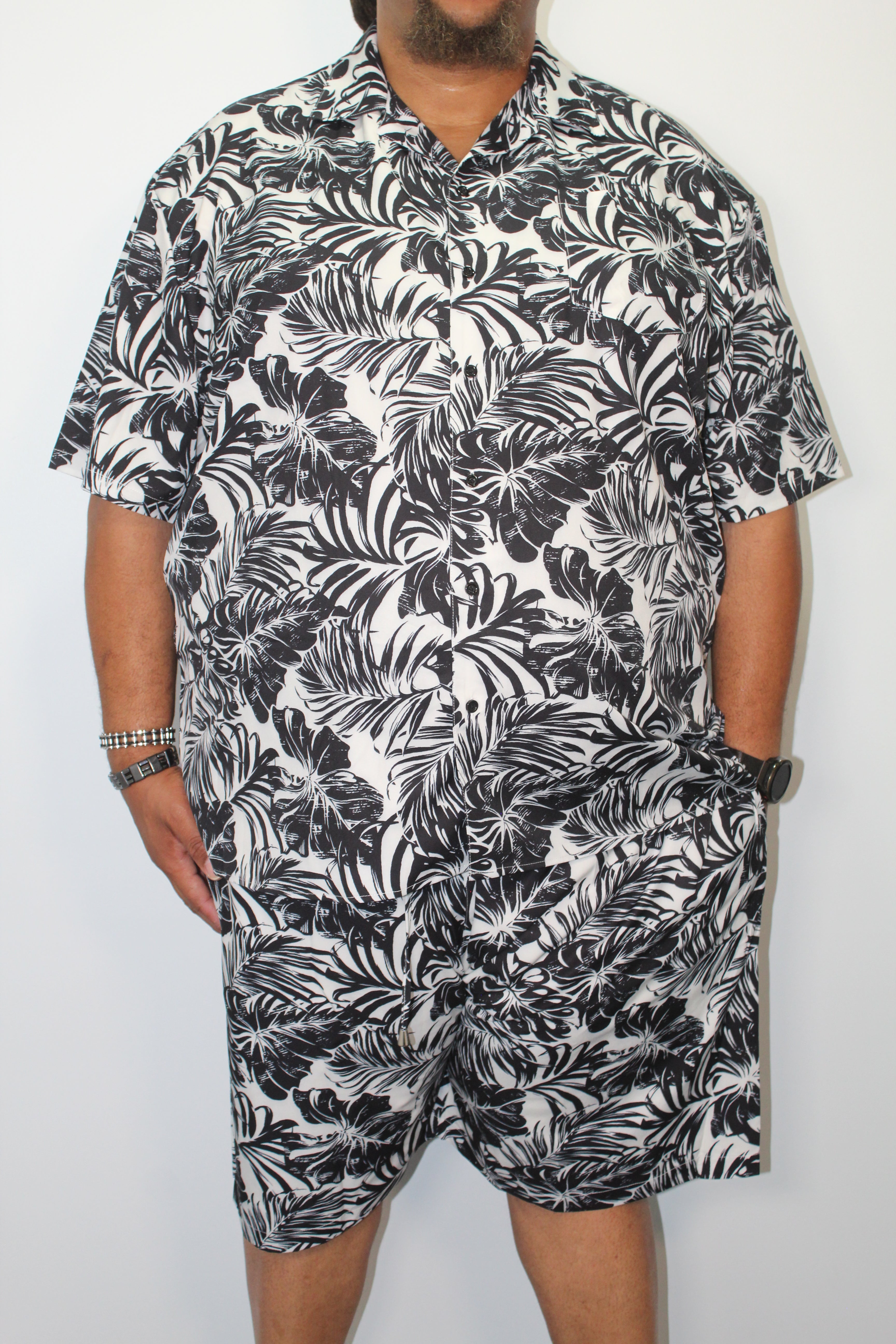 Summer-Time Tropical Short Set